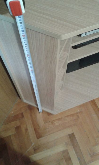 Ъглов ТВ шкаф/музикален шкаф