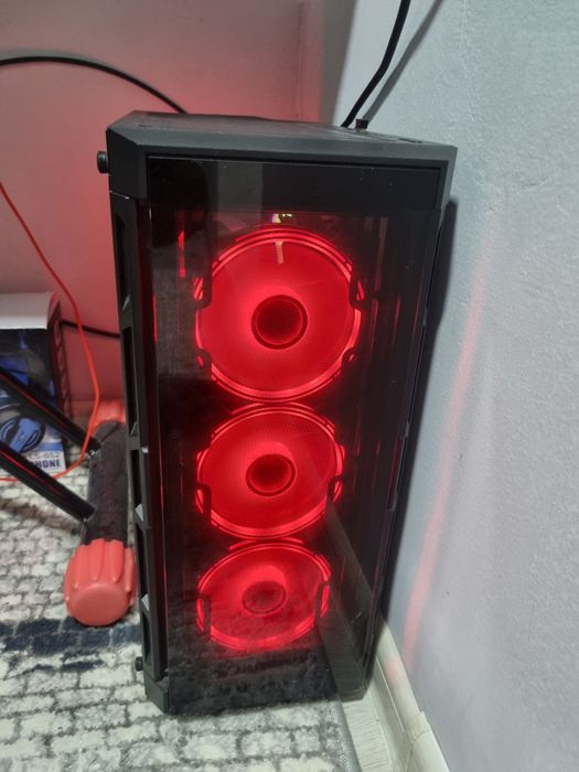 CS2 FACEIT Gaming PC  i3-12100F  RX 580 8GB  16GB RAM  SSD 512G