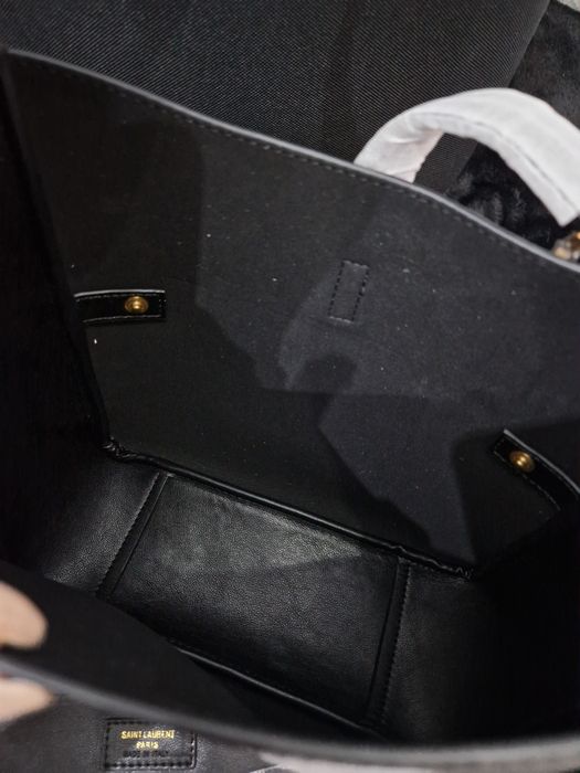 Saint Laurent Le 5 A 7 Supple Small Black