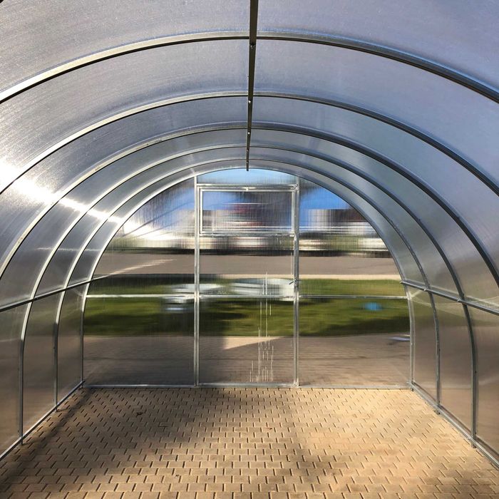 Оцинкованные теплицы из поликарбоната! Доставка, рассрочка, гарантия!