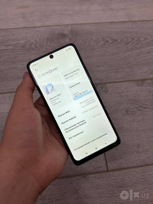 Redmi Not 10 Pro 128 Ekrani alishkan