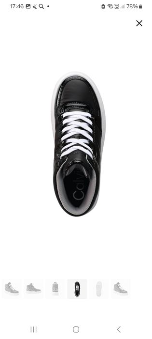 Кеды зимние Calvin Klein