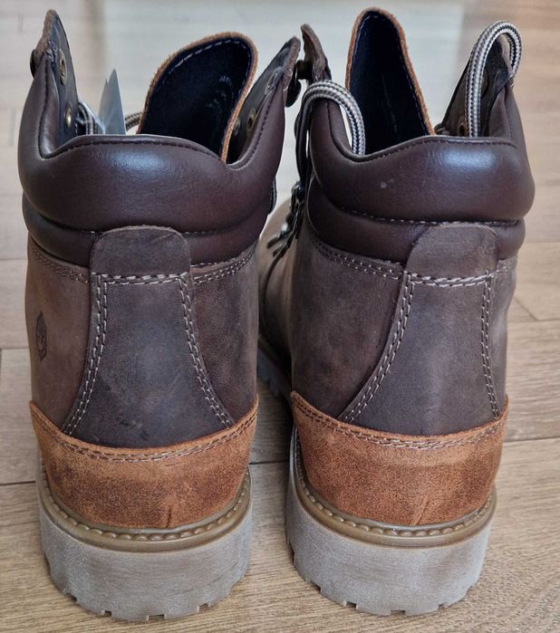 НОВИ Кожени Боти Lumberjack, размер 44 – Естествена Кожа, Необувани