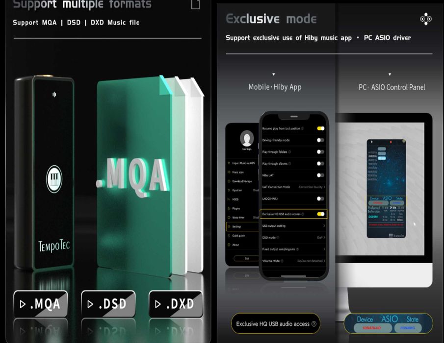 Новый запечатанный ЦАП TempoTec Sonata HD V MQA TIDAL версия Android