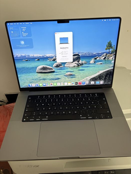 MacBook Pro 16" (2021) M1 Pro, 16GB RAM, 512GB SSD