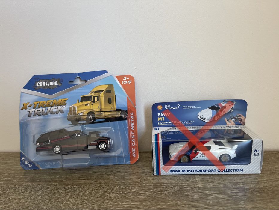 Hot wheels метални модели/коли, shell bmw m1, камион Advan, скейтборд от Mcdonald’s