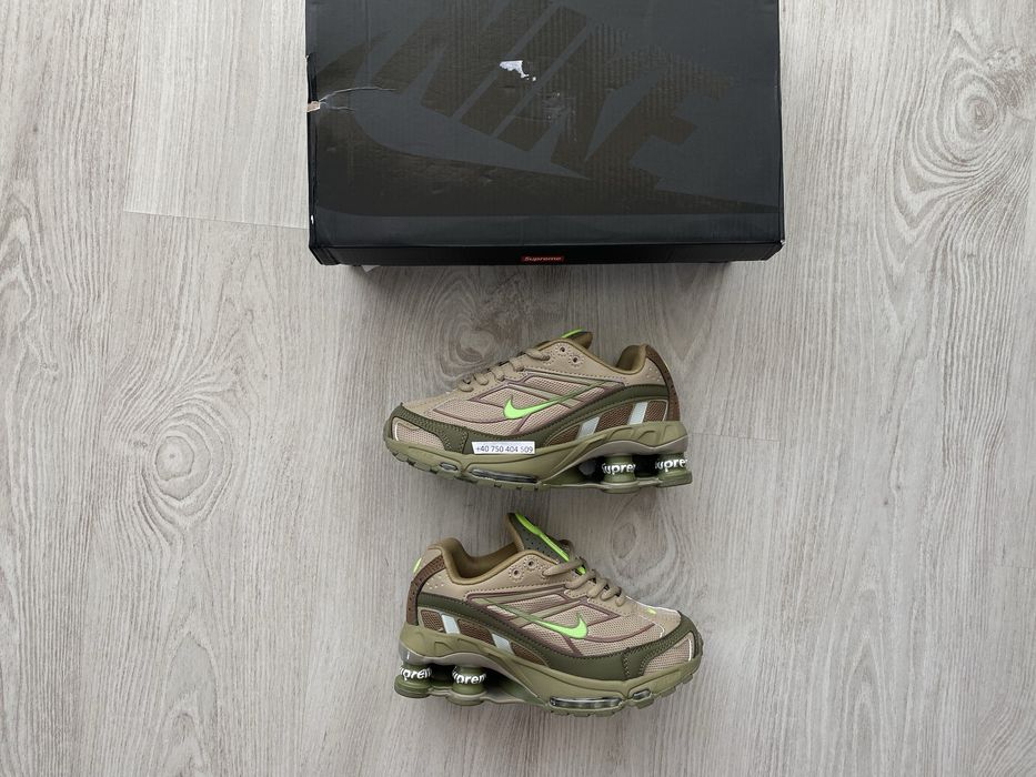 Nike Shox Ride 2 x Supreme Olive 36