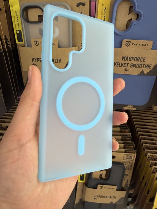 Samsung Galaxy S24 Ultra,Samsung Galaxy S23 Ultra матиран MAGSAFE гръб