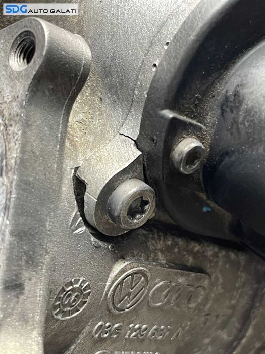 EGR Ureche Fisurata Volkswagen Golf 5 2.0 TDI BMM BVB 2004 - 2008 Cod 03G131501D 03G131501N 03G131502 03G131502B [C1485]