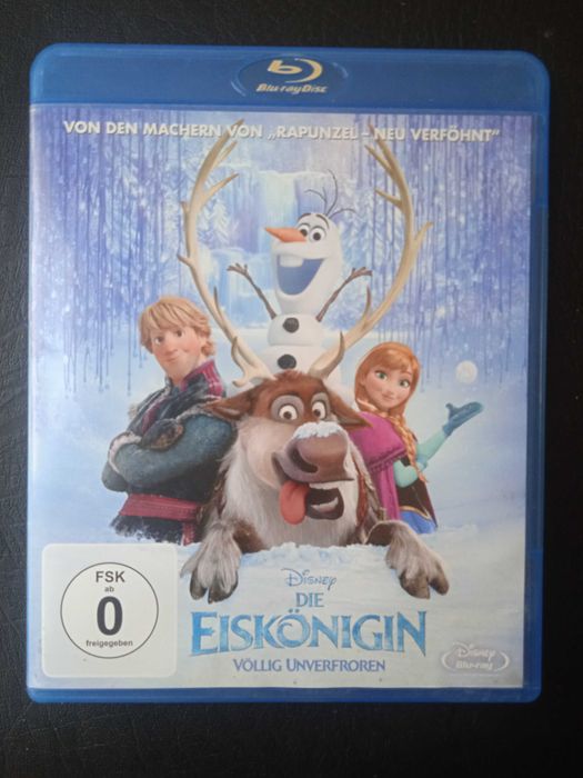 Blu Ray - Frozen / Замръзналото кралство / Елза и Ана