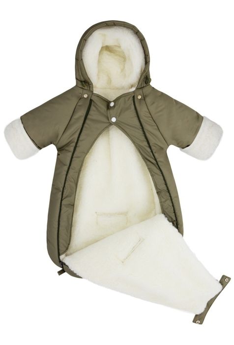 Конверт-комбинезон меховой