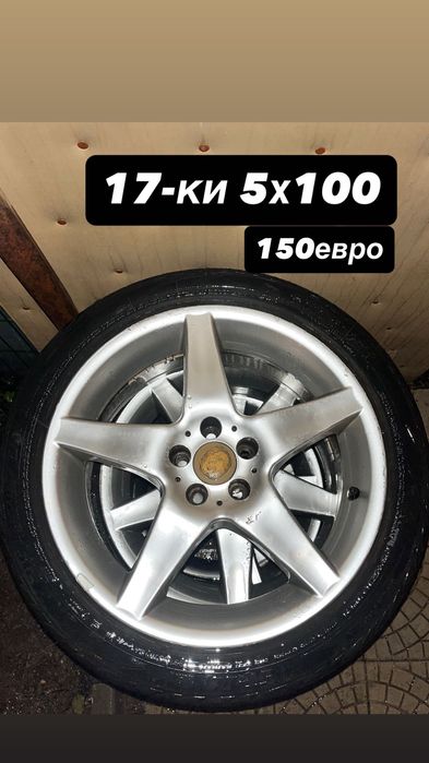 Джанти 17-ки и 16-ки 5х100,5х120 и 5х110