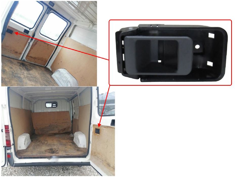 Вътрешна дръжка за Citroen / Fiat / Peugeot