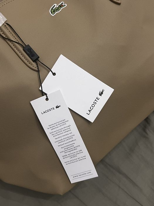 Бежевый Шопер Lacoste