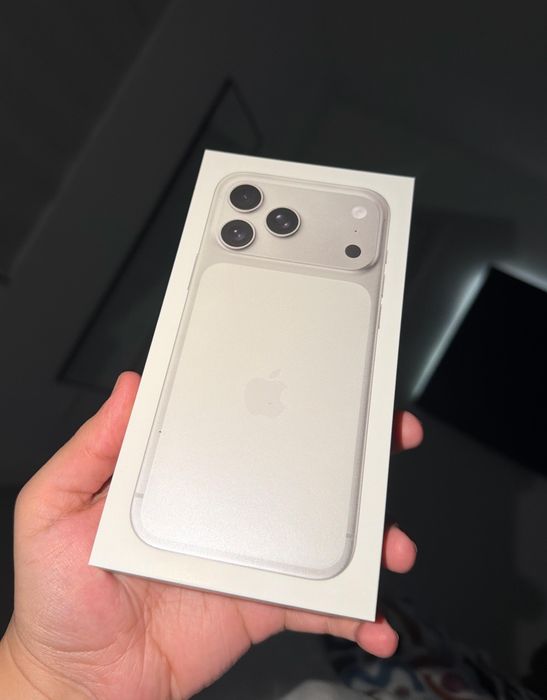 Iphone 17 pro max silver 256GB Nano sim + e sim