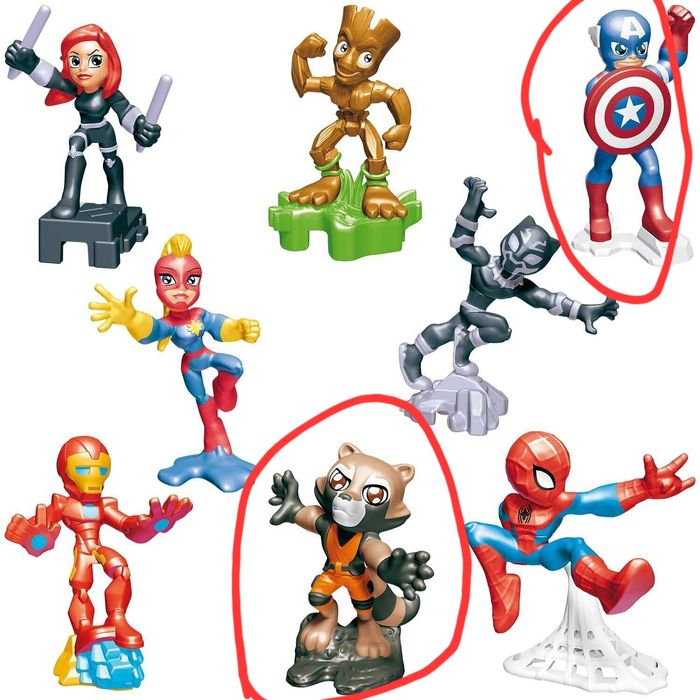 Фигурки киндер игрушки