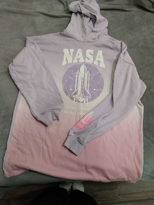 Розово/Лилаво худи от H&M