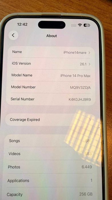 Iphone 14 pro max 256GB impecabil