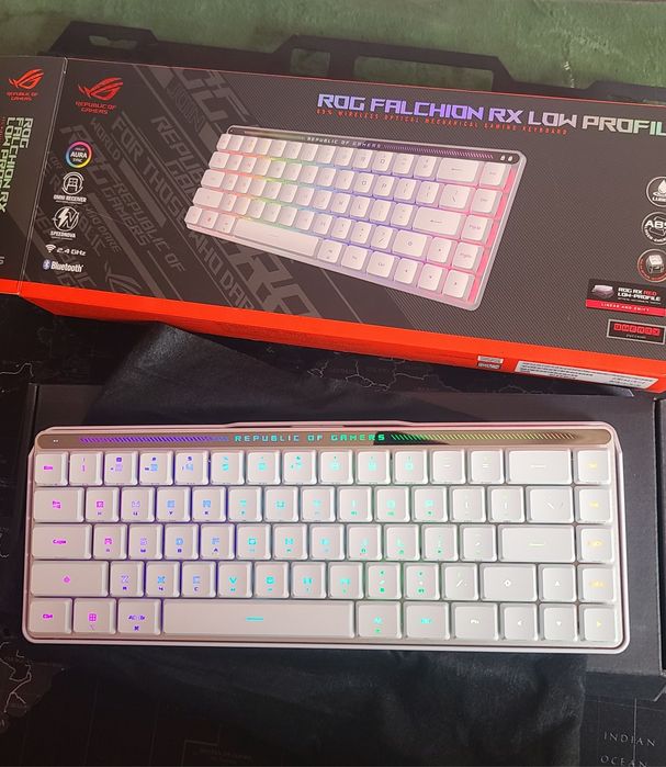 Klaviatura rog strix facion rx low profile