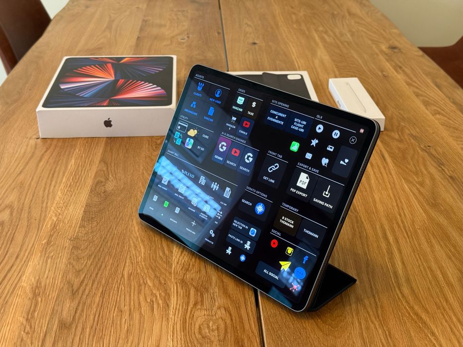 iPad Pro 13 M1 + Smart Folio + Apple Pencil