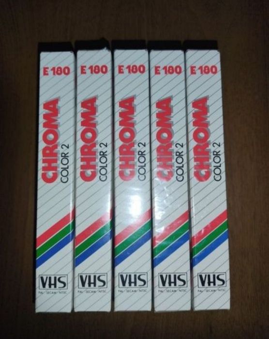 Видеокассеты новые