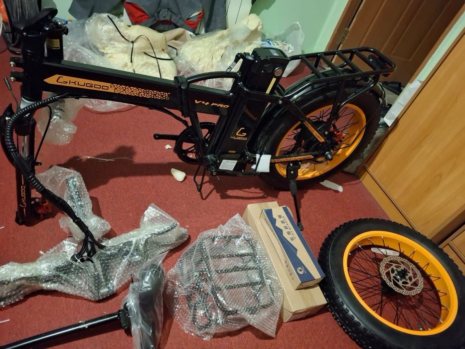 Новый электровелосипед без пробега kugoo V4 pro Max