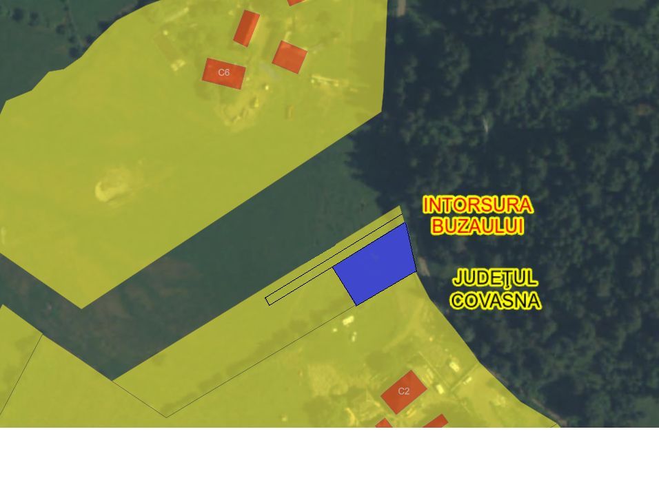 Proprietar – Teren intravilan 719 mp Întorsura Buzăului (Crivina)