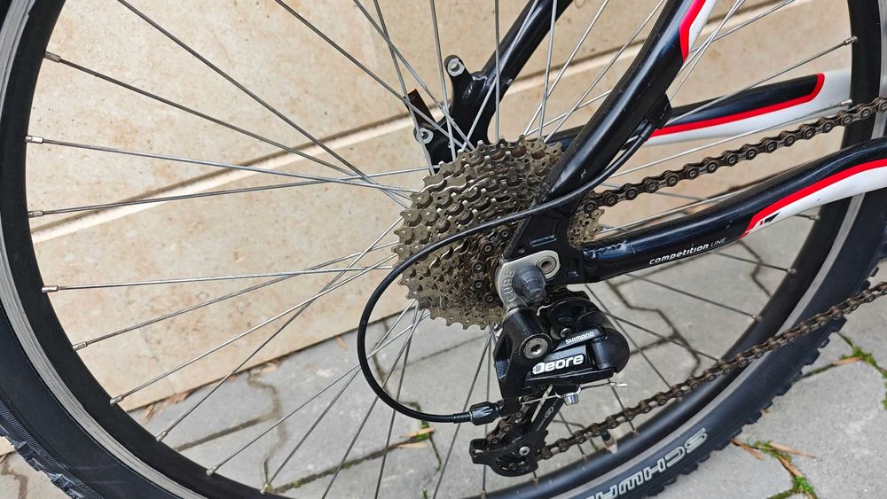 26" алуминиев велосипед Cube Analog, 27 скорости, Изключително запазен