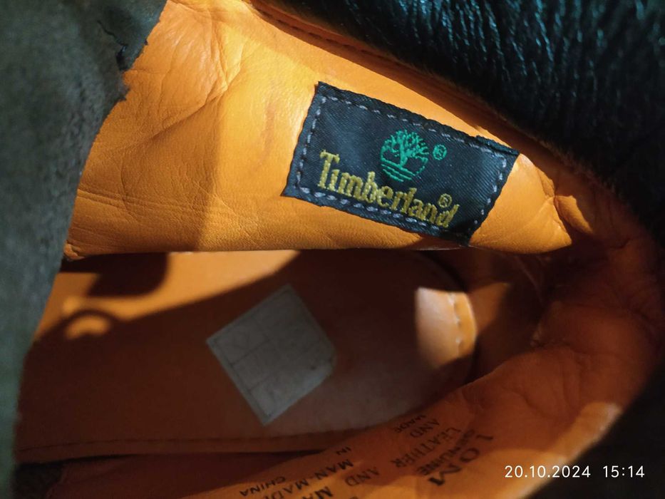 Ботинки от фирмы Timberland кожа не промокают. В идеальном состоянии