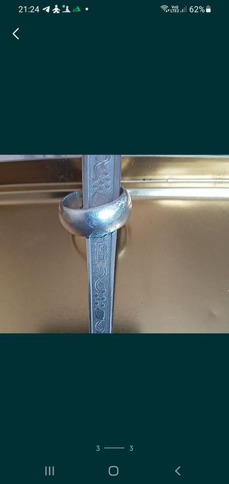 Серебряное кольцо мужское