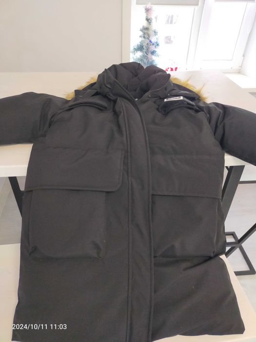 Куртка зимняя чёрная