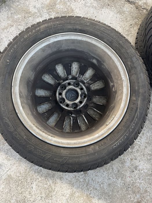 Оригинални джанти Mercedes 16’’ BBS + зимни гуми 205/55 R16