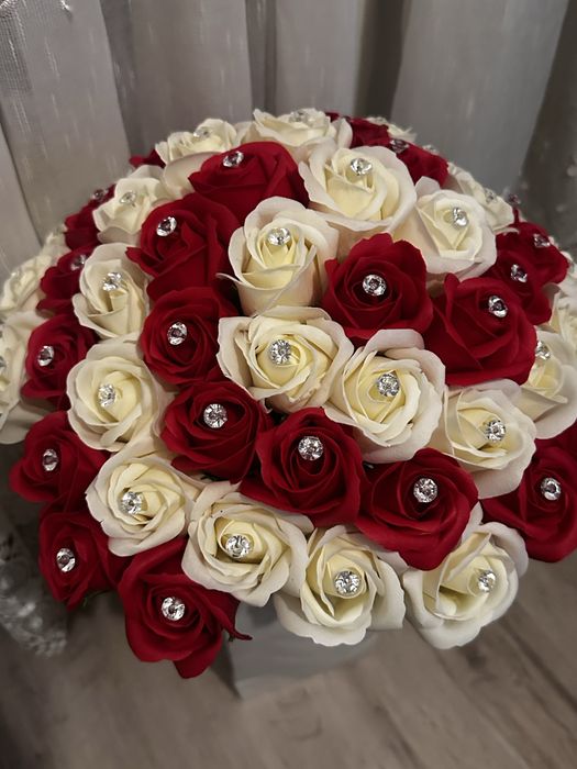 Buchete trandafiri sapun