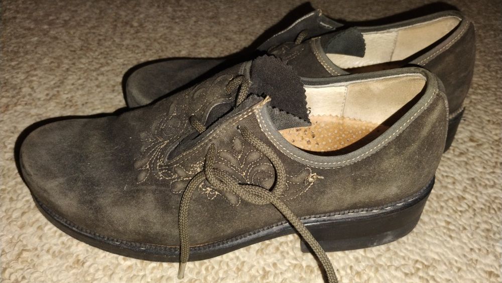 Pantofi piele bavarezi