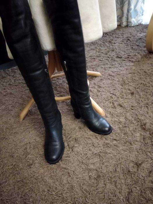 Продам зимние ботфорты