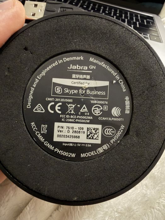 BOxa bluetooth  jabra speak 510