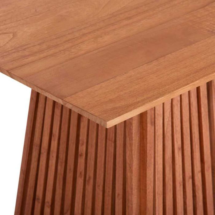 Трапезна маса, HM9916, Натурален, Дърво, 160х79.5х76см.