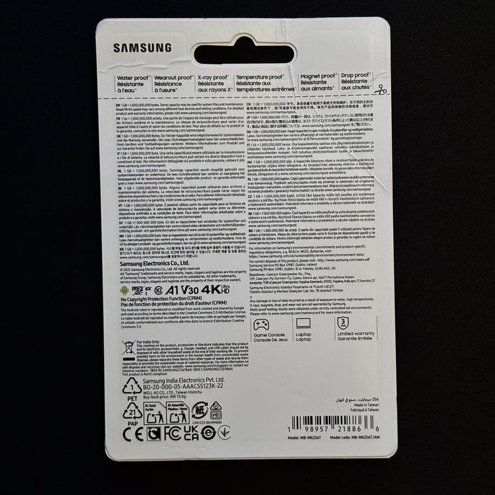 Карта памяти для Nintendo Switch 2 microSD Express 256 ГБ