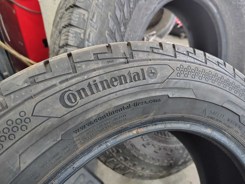 2бр.Почти НОВИ летни гуми CONTINENTAL 195 65 16C цена за брой