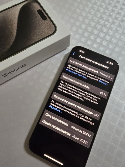 Продам IPhone 15 Pro 256 GB