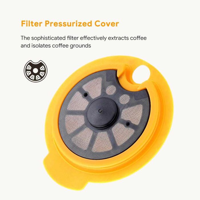 Capsula reutilizabila Bosch Tassimo 180ml, tamper, periuta, lingurita.