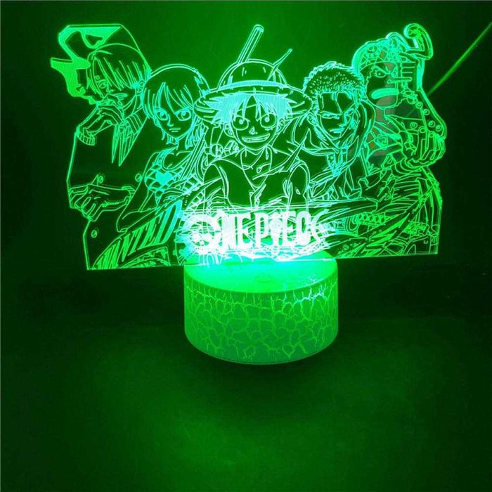3D нощни лампa LED