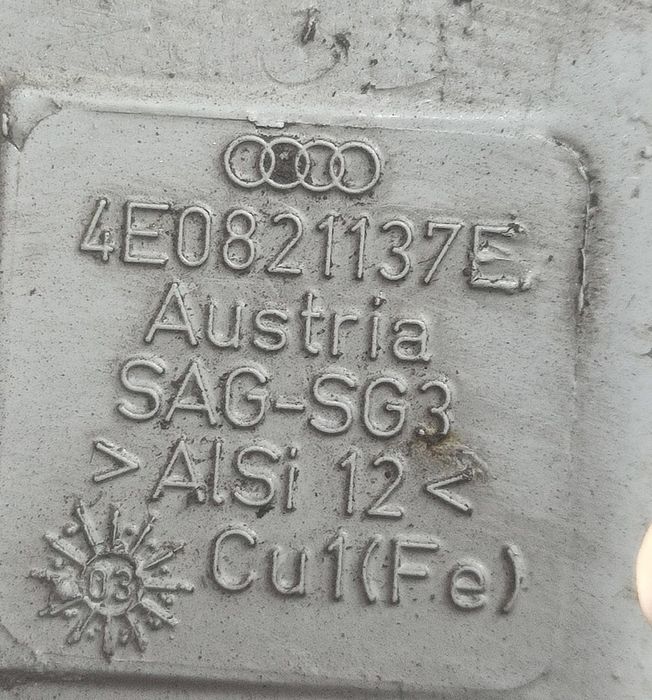 Suport far stanga 4E0821137E Audi A8 D3/4E (2002 - 2005)