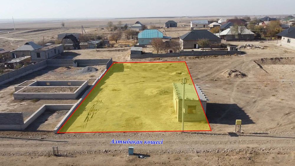 Шубарсу е/м, массив Автомобилист, Аягөз көшесі уч №2364 - 11 соток