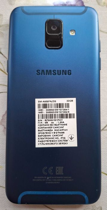 Продается Samsung A 6
