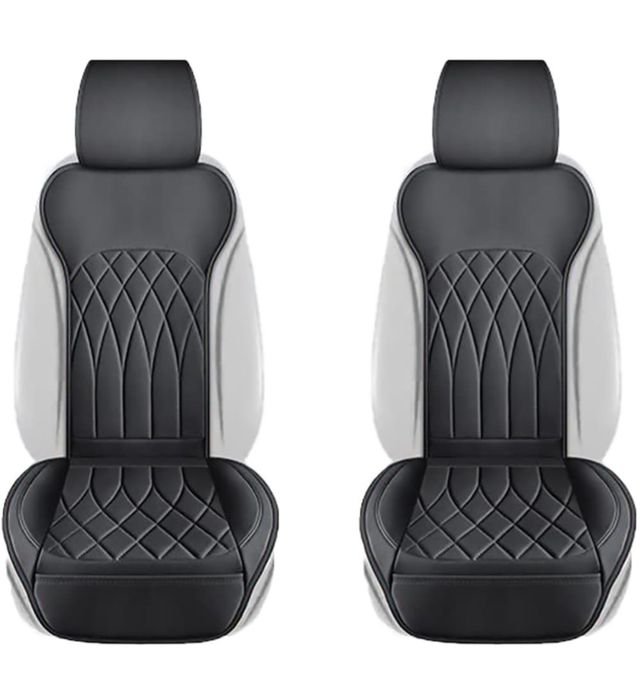 Set 2 huse scaune auto universale, imitație de piele