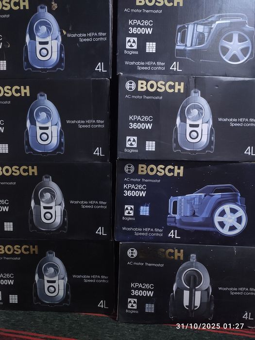Pilesos BOSCH 3600w