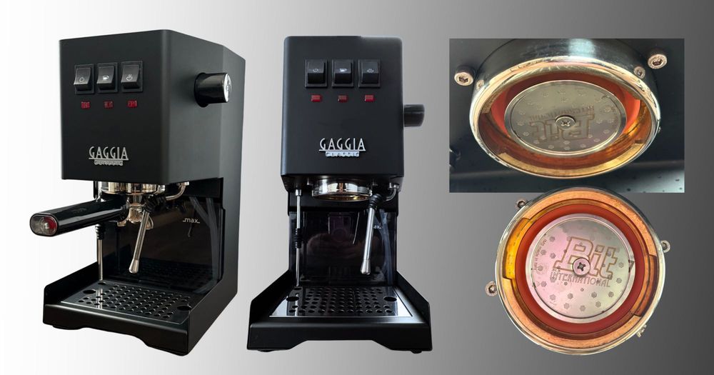 Espressor GAGGIA E24 + rasnita TIMEMORE 064S si accesorii