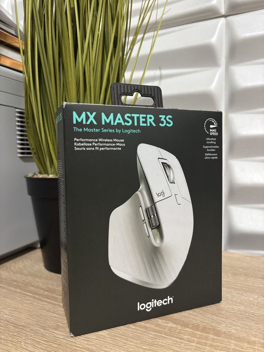 Мишка Logitech MX Master 3S Pale Gray / Мишка Logitech MX Vertical