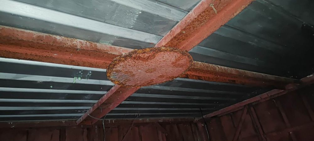 Ламаринен гараж голям